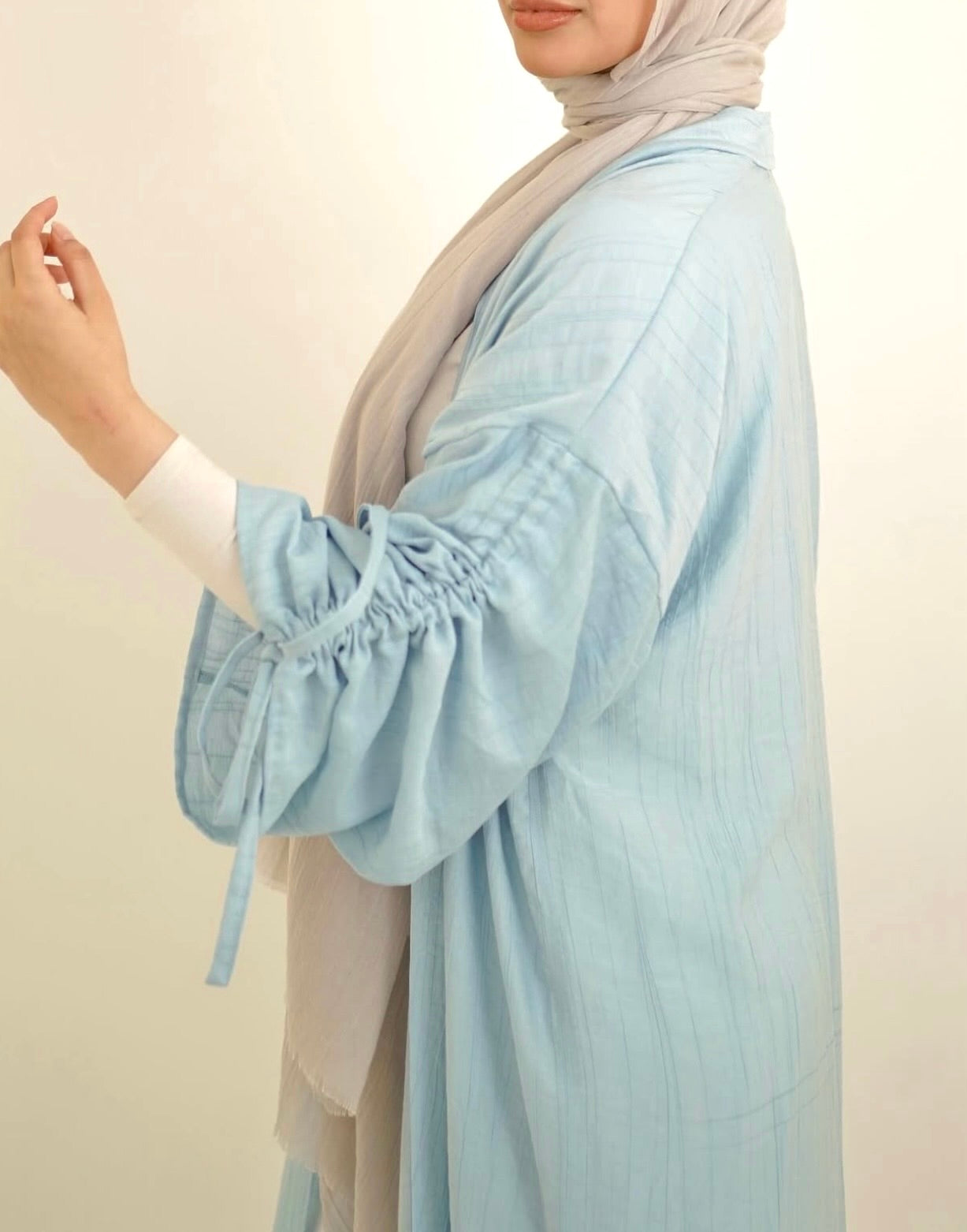 Fiorella Kimono-Baby Blue