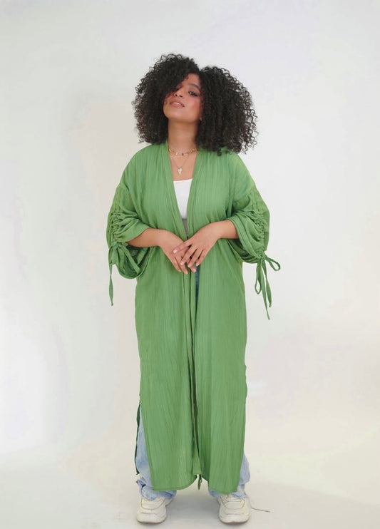 Fiorella Kimono-Green