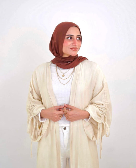 Fiorella Kimono-Beige